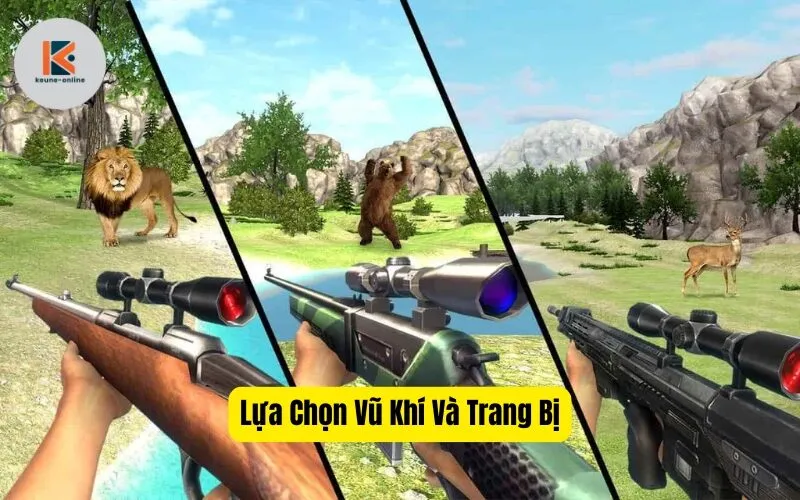 Lựa Chọn Vũ Khí Và Trang Bị