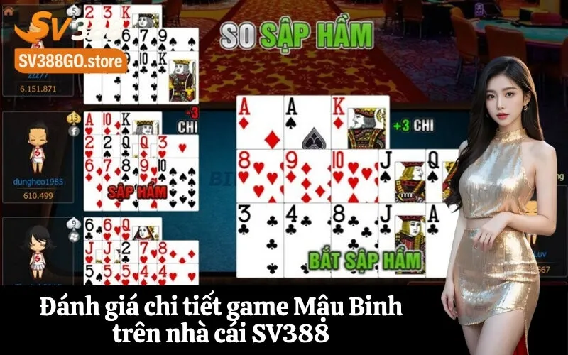 Đánh giá chi tiết game Mậu Binh trên nhà cái SV388
