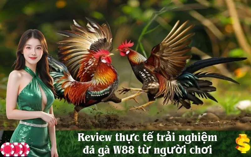 Review thực tế trải nghiệm đá gà W88 từ người chơi