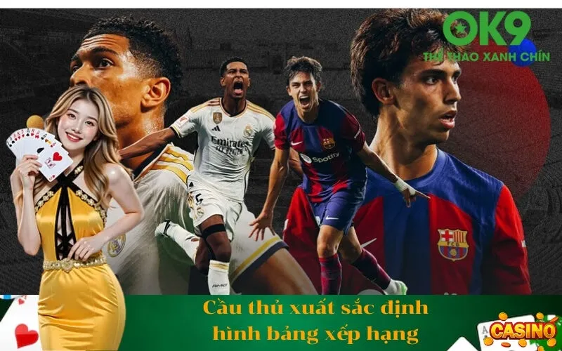 Cầu thủ xuất sắc định hình bảng xếp hạng