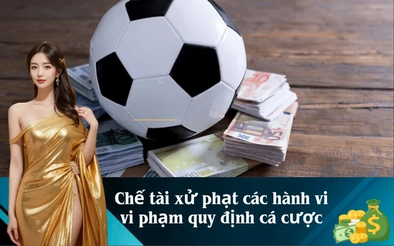 Chế tài xử phạt các hành vi vi phạm quy định cá cược