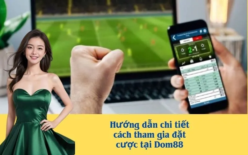 Hướng dẫn chi tiết cách tham gia đặt cược tại Dom88